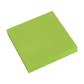 Selbstklebendes Pad 76x76 NEON grün